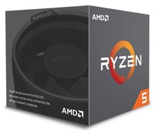 AMD Ryzen 5 2600 Processor with Wraith Stealth Cooler YD2600BBAFBOX