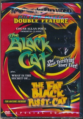 The Black Cat / The Fat Black Pussycat 1963 Something Weird SWV DVD New & Sealed