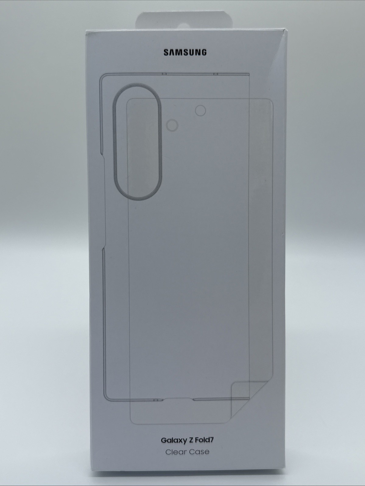 OFFICIAL GENUINE SAMSUNG GALAXY Z FOLD7 CLEAR TRANSPARENT CASE COVER EF-AF966