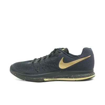 Nike Herren Air Zoom Pegasus 33 Sneaker Schwarz Leichtgewicht Laufschuh EU 47.5