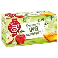 Teekanne Genussgarten Apfel HolunderblÜTe Bio-Tee 18 Portionen