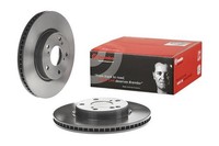 2X Brembo Bremsscheibe Prime Line - Uv Coated 09.D881.11 FüR Honda Civic Vtec