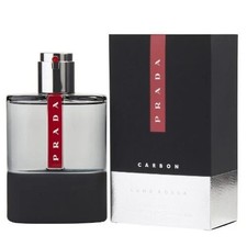 Prada Luna Rossa Carbon by Prada 3.4 oz EDT Cologne for Men New In Box