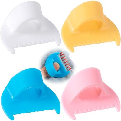 4pcs Edge Stitch Lock & Sewing Gauge, Mini Sewing Finger Ruler, Even Stitches...
