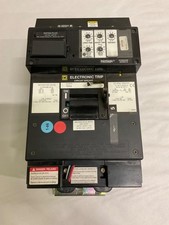 SQUARE D LX36400 400 AMP CIRCUIT BREAKER 600 VAC 3 POLE I-Line ARP100 Damage 