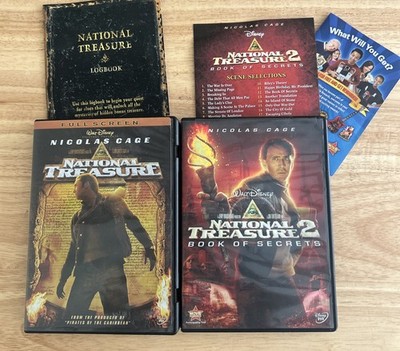 National Treasure 1 & 2 (DVD) Authentic US Release