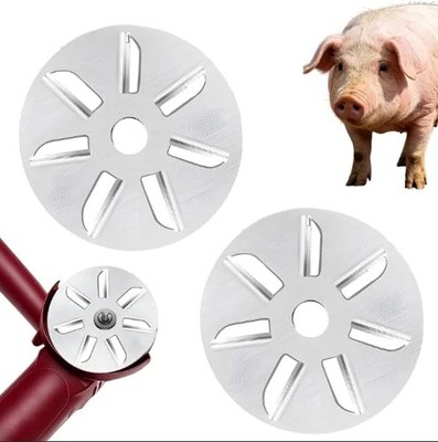 2PCS Pig Hair Removal Tool,7 Gears Stainless Steel Hog Hair Scraper,Labor-Saving