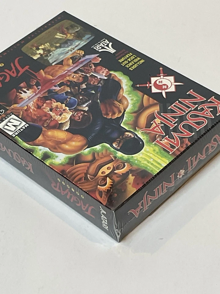 Kasumi Ninja (Atari Jaguar, 1994)  Brand New  Sealed  NIP - Image 4 of 4