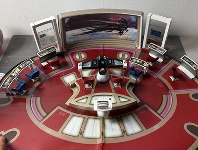 Star Trek USS Enterprise Bridge And Transporter Room Playset Playmates Read
