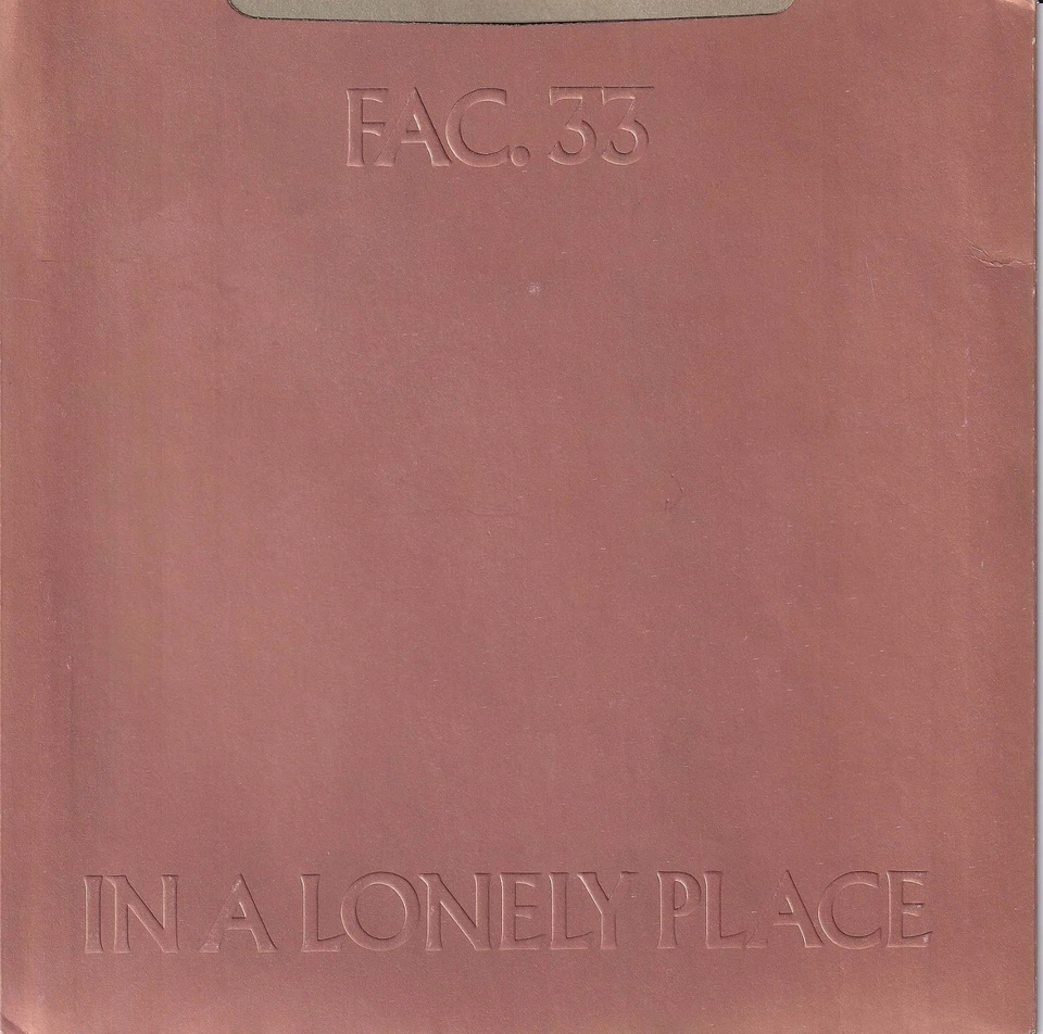New Order - Ceremony /In A Lonely Place (7" Factory-Records Vnyl-Single UK 1981) - Bild 2 von 2