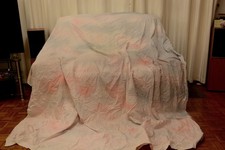 POLYESTER COTTON PROFESSIONAL PHOTOGRAPHIC BACKGROUND  7.5 x 7.5' feet-