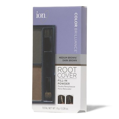 Ion Medium/Dark Brown Root Cover Fillin Powder Medium/Dark Brown