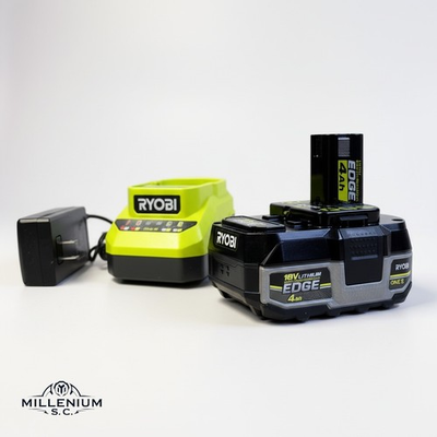 #ad RYOBI 18V ONE High Performance EDGE 4.0 Ah Lithium Battery amp; Charger Kit $97.50