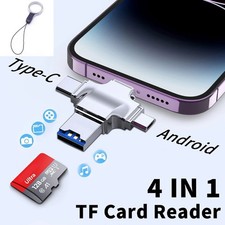 4 In 1 USB 3.0 Flash Drive 128GB Type C Memory Photo Stick for iPhone Android
