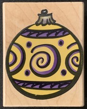 Hero Arts Swirl Ornament Rubber Stamp