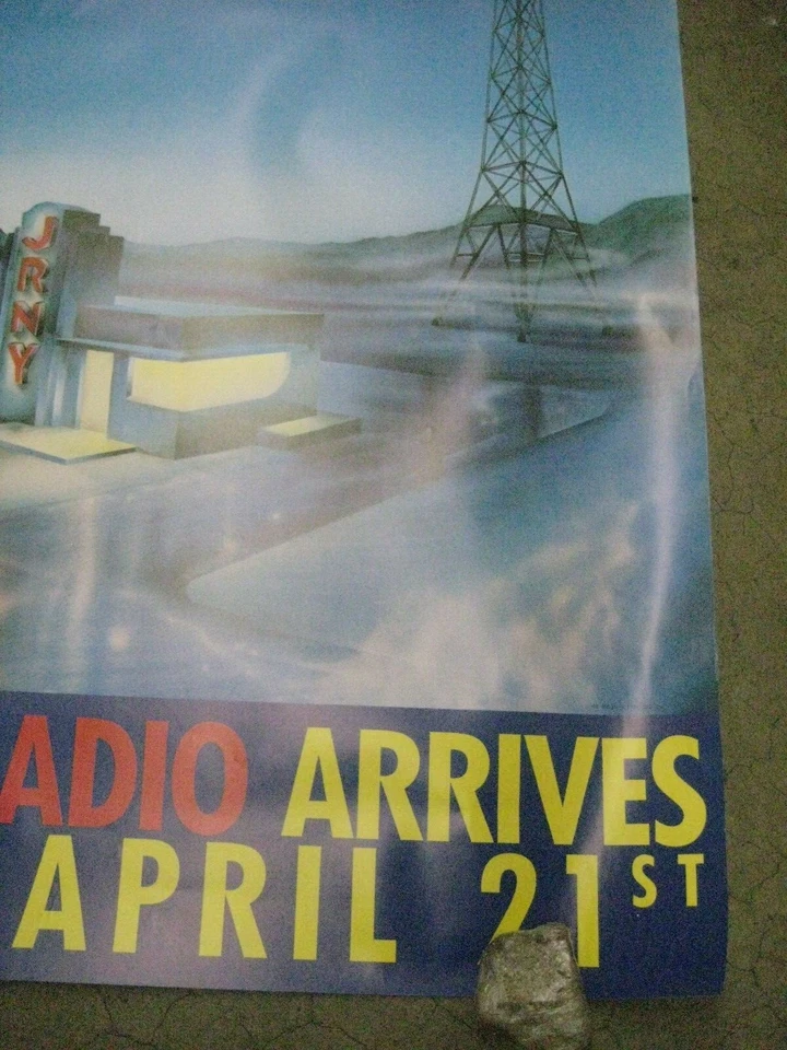 Póster grande Raised on Radio Journey vintage 1986 rock C543 Foto 4 de 4