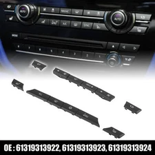 12Pcs for BMW 5 6 7 F10 F01 F12 AC Conditioning Control Switch Button Cover Trim