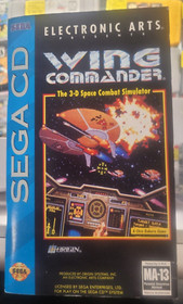 Wing Commander (Sega CD, 1994) CIB Complete Tested!
