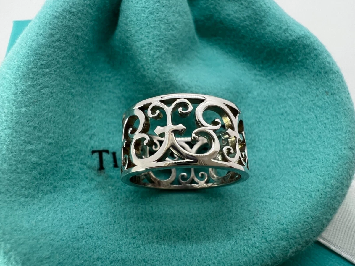 Tiffany scroll ring sale
