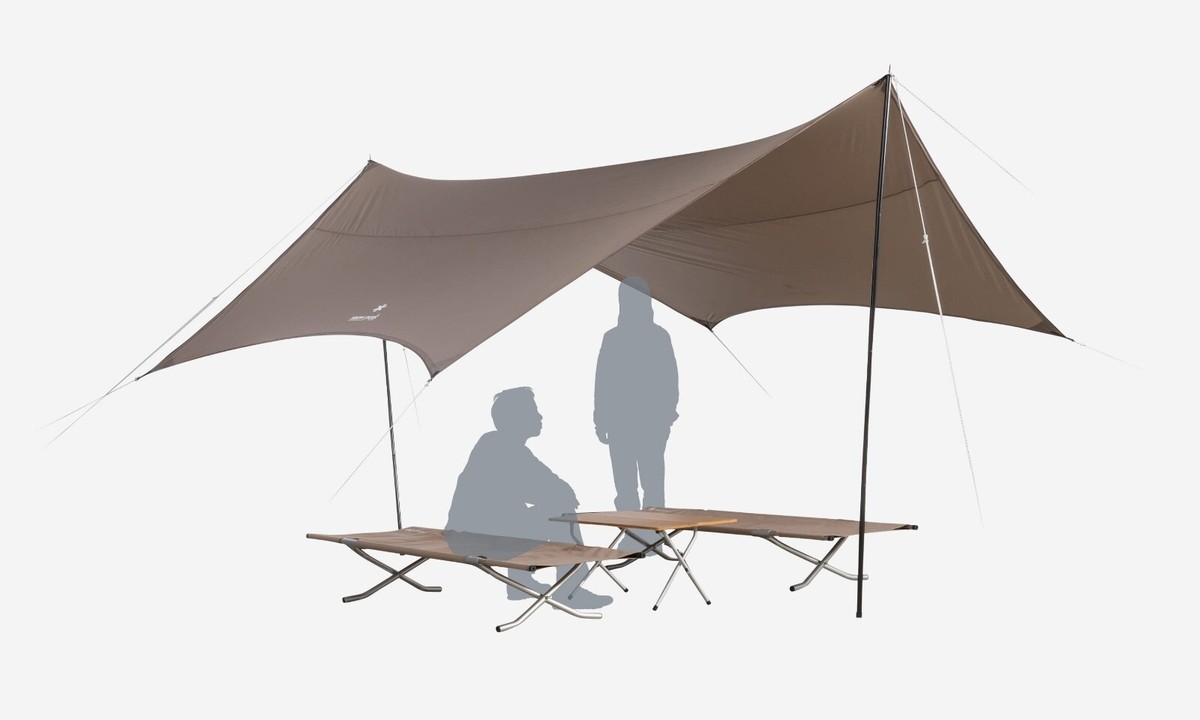 Snow Peak Land Nest Tarp Set TP-870 For 4 people Free
