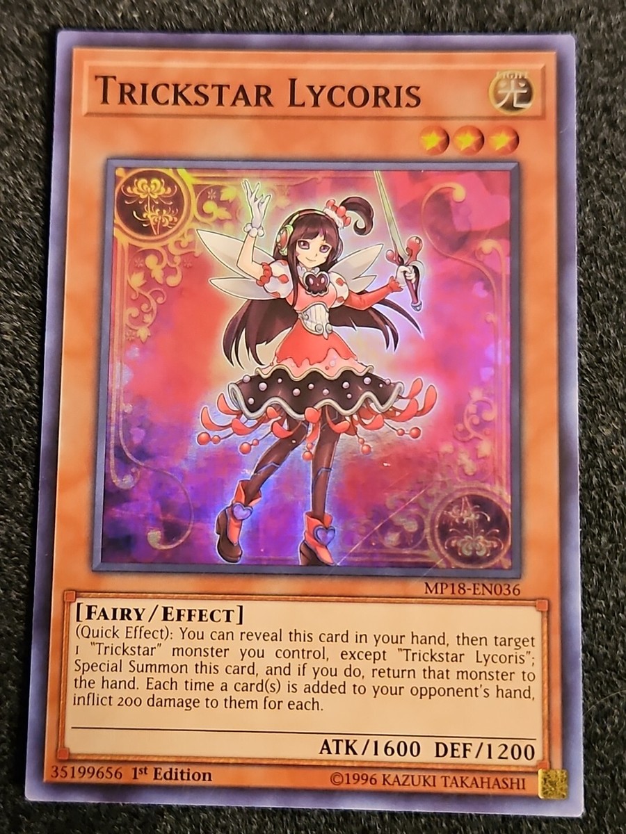 1st Edition Super Rare Trickstar Lycoris MP18-EN036 LP | eBay