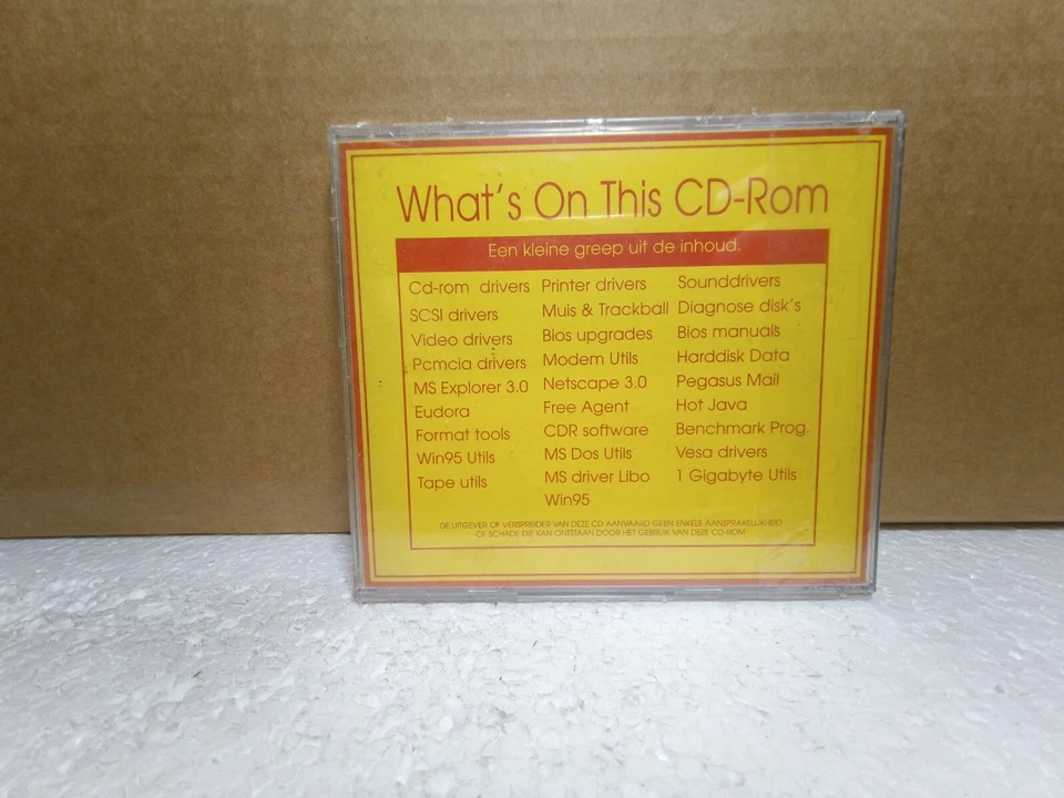 Power Utils 1 CD-ROM Nov 1996 Vintage PC Utilities Drivers DOS Win95 OS/2 New - Image 2 of 2