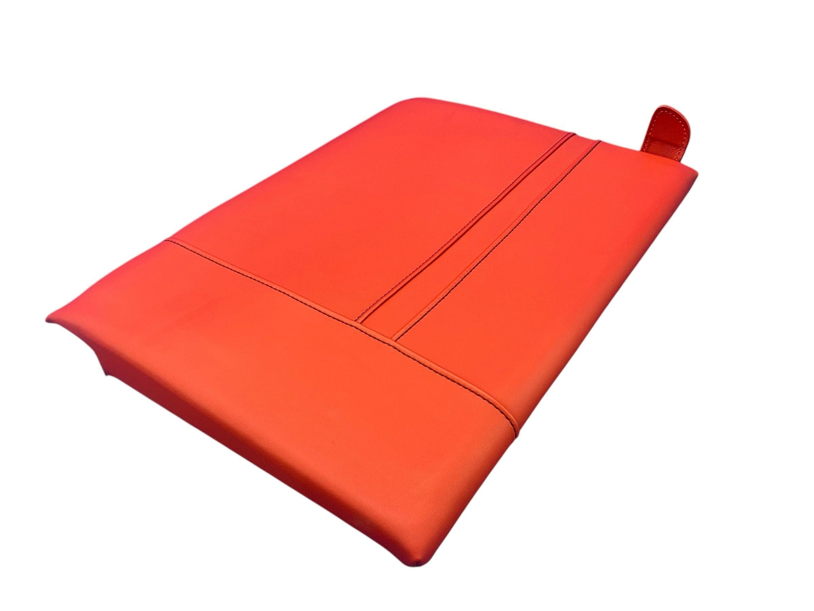 2015-2018 FERRARI CALIFORNIA REAR RIGHT UPPER SEAT BACK REST CUSHION RED LEATHER