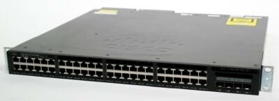 Cisco WS-C3650-48PD-E Catalyst 3650 48x 10/100/1000 PoE+ 2x SFP 2x SFP+ Switch