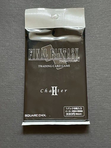Final Fantasy Chapter 2 II TCG Booster Pack Sealed 2011 Japanese ...