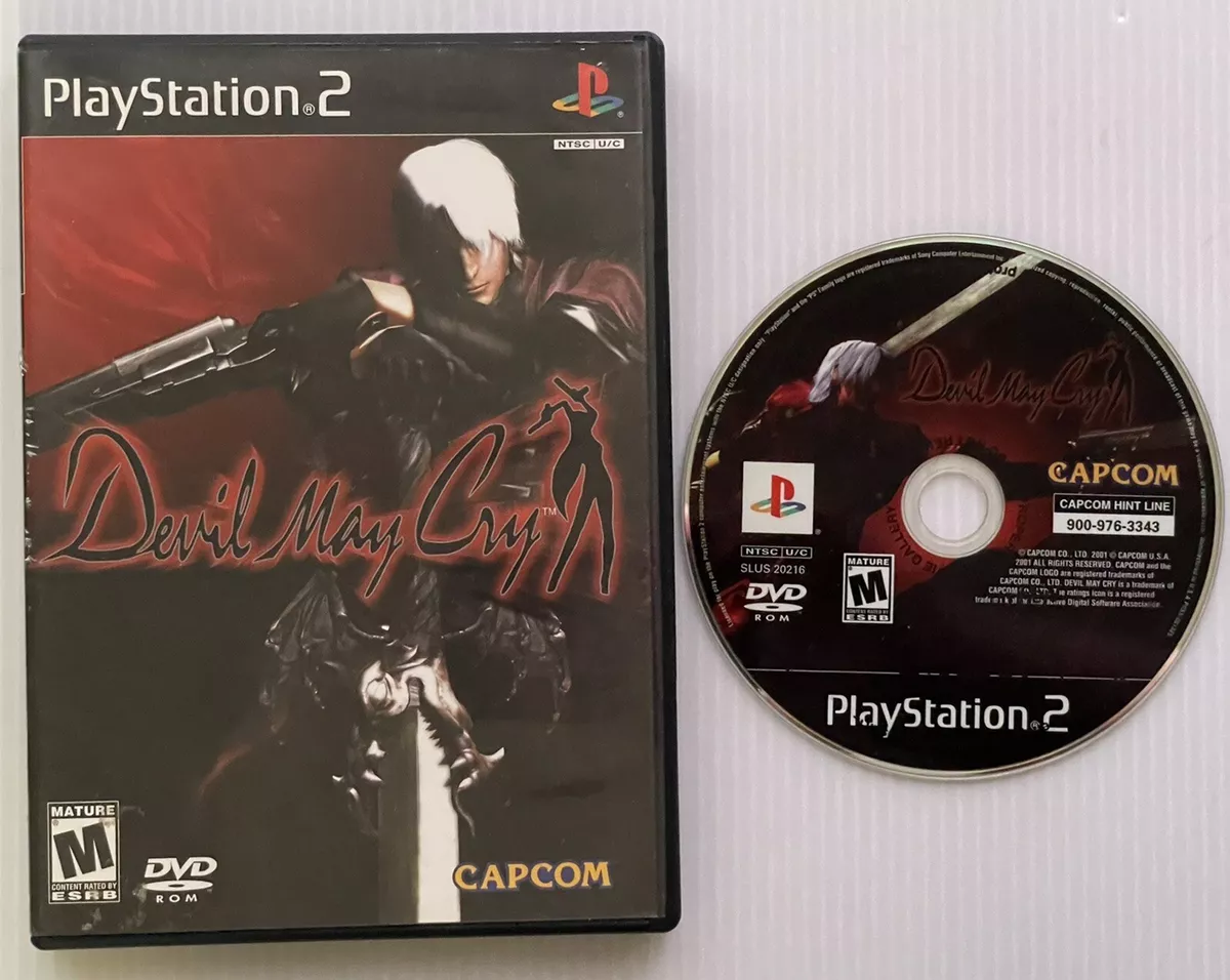 DEVIL MAY CRY (Sony PlayStation 2, PS2) Video Game Rated M Capcom  13388260041