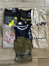 Champion Boys Lot Of 7 Tops Size Large NWT