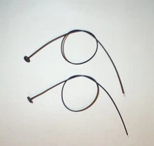 (2) LIONEL LAMP CONTACT #61-22 WIRED FOR LIONEL MARX A/F & OTHER LAMP SOCKETS