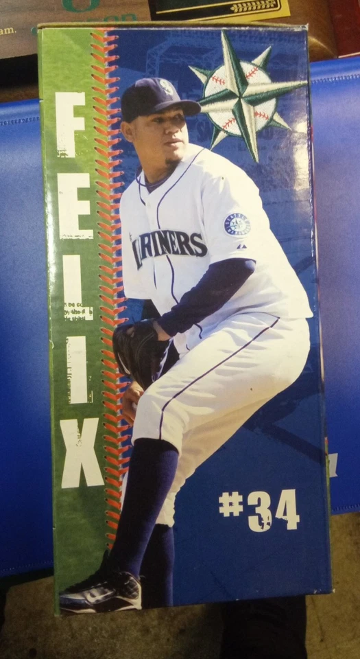 Felix Hernandez Seattle Mariners Stadium Bobblehead Root Sports 2010  Foto 2 de 4