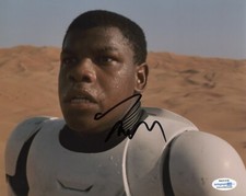 John Boyega Star Wars Autographed Signed 8x10 Photo ACOA 2020-1