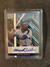 2024 Leaf Pro Set MOOKIE WILSON 1/10  (Jersey # 1 )  Autograph New York Mets