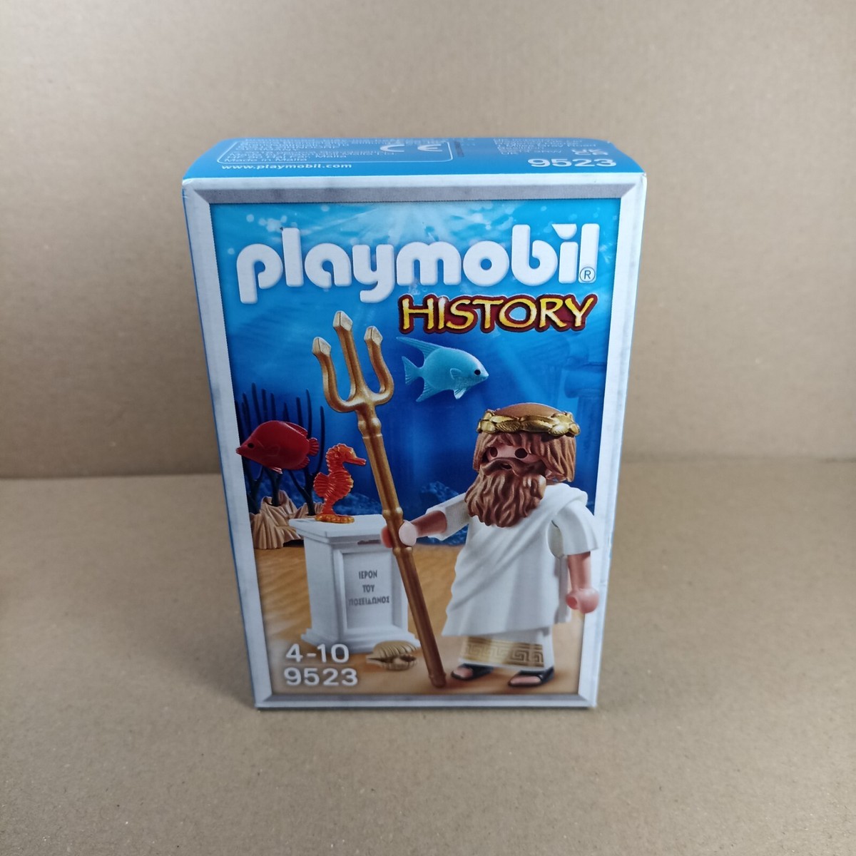 Playmobil History Poseidon 9523 - Greek Gods Mythology | eBay