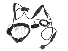 AURICULARES LARINGÓFONOS PARA MIDLAND E INTEK CON DOBLE PTT PROFESIONAL / MILI...