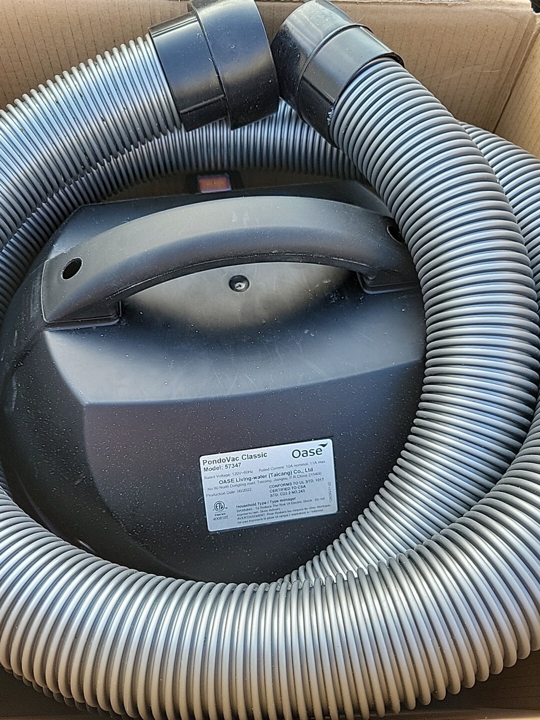 OASE 57347 PondoVac Classic Pond Vac/Vacuum for small to medium