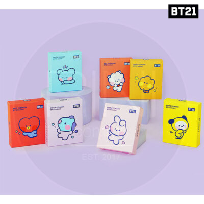 BTS BT21 Official Authentic Goods minini Hot Eyemask 5ea + Tracking Number