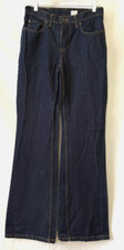 Vintage Women's Jordache Jeans Mid Rise Flare Cotton Boot C Dark Wash Size 9/10