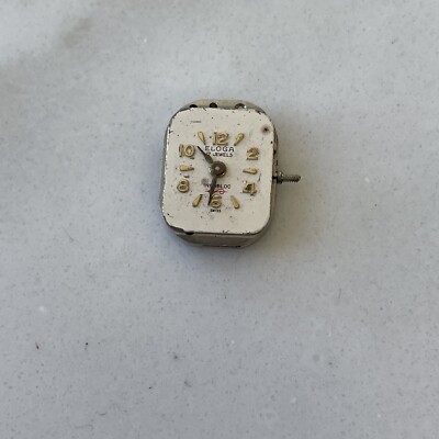 ELOGA  wind up watch Swiss movement 17 jewel watch parts auctions Sales Deals