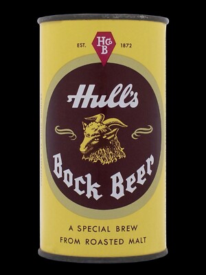 Hull's Bock Beer of New Haven, CT New Metal Sign: 12 X 16''  Free Shipping