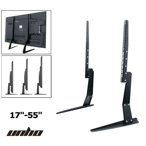 2755" Table Top TV Stand Leg Mount for Sony Vizio Samsung Toshiba