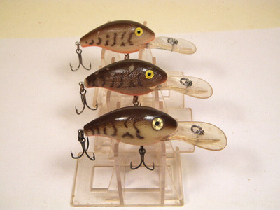 Vintage Rebel Double Deep Shad Crankbait Lure Fishing