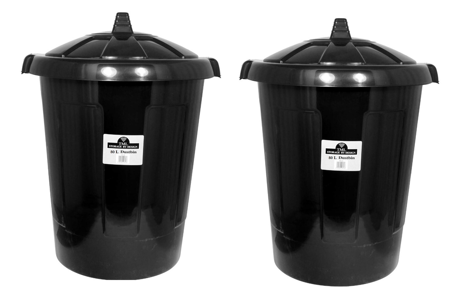 TML THW90 Dustbin With Locking Lid 90l for sale online | eBay