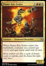 Magic the Gathering MTG Flame-Kin Zealot (201) Eternal Masters   LP
