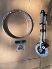<!--F#f_0-->1976 76 77 78 79 Yamaha RD200 RD-200 Front End Forks Triple Trees Disc Brake Rim<!--F/-->