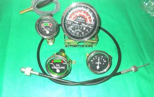 Kit De Jauges Tachymètre Pour Tracteur Massey Harris 50 Et Ferguson 50 - Comprend Câble, Neuf, Pièce Aftermarket