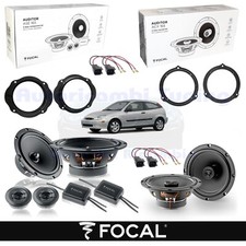 Focal Auditor ASE165 ACX165 Speakers Front+Rear For Ford Focus From 1998