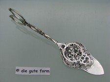 GEB&Auml;CKZANGE - -- Silber 800 Mond Krone - mit 3 Putti -- - wundersch&ouml;n